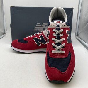 New Balance 574 Red/Navy #ML574EH2 US Men's Size 13